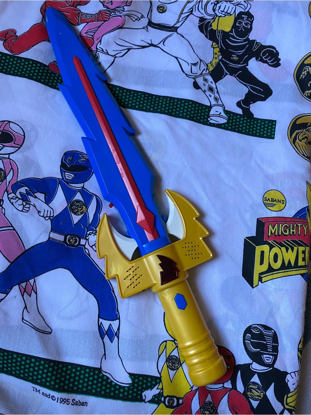 Vtg 2005 Bandai Power Rangers Mystic Force Magi Staff Sword Lights and Sound
